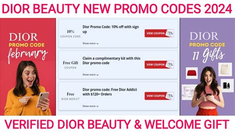 dior promo codes april 2024|dior honey coupon code.